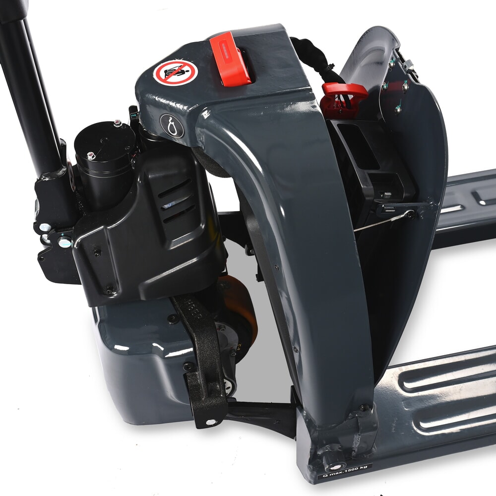 HEMMDAL Elektro-Hubwagen PTE 1.5, Tragfähigkeit 1.500 kg, Gabellänge 1.150 mm Produktabbildung Nr. 4: HEMMDAL Elektro-Hubwagen PTE 1.5, Tragfähigkeit 1.500 kg, Gabellänge 1.150 mm