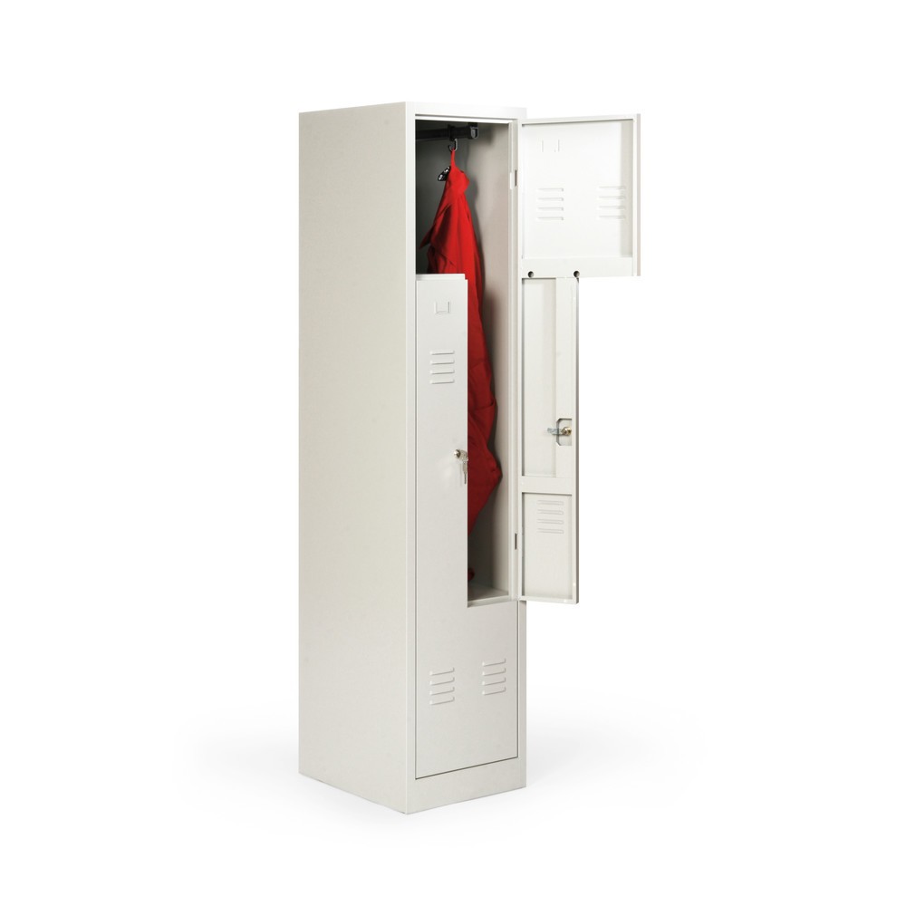 Illustration du produit: HEMMDAL Penderie en Z avec 2 compartiments HxlxP 1 800 x 415 x 500 mm