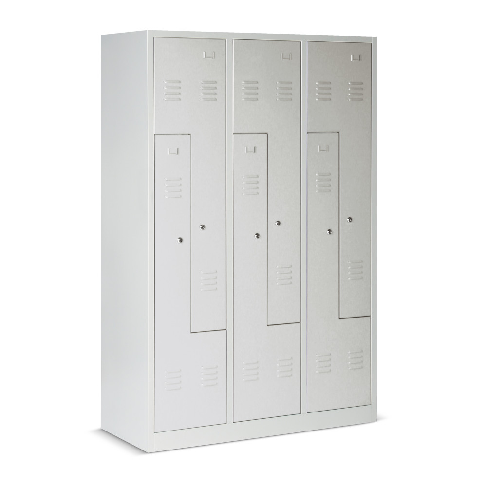 Produktabbildung Nr. 2: HEMMDAL Penderie en Z avec 6 compartiments HxlxP 1 800 x 1 200 x 500 mm