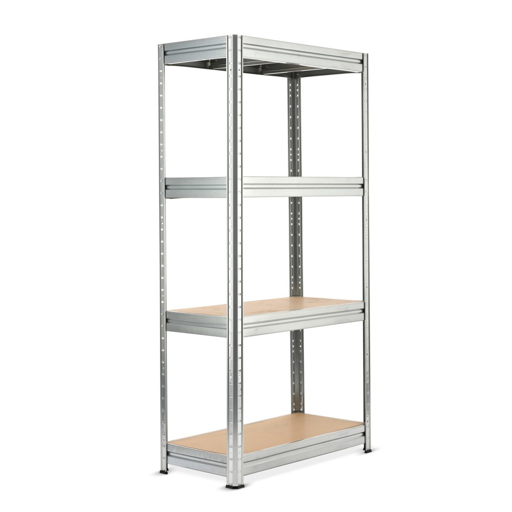 Produktabbildung Nr. 1: HEMMDAL Rayonnage à tablettes galvanisé, charge par tablette 600 kg, HxlxP 1 770 x 900 x 450 mm