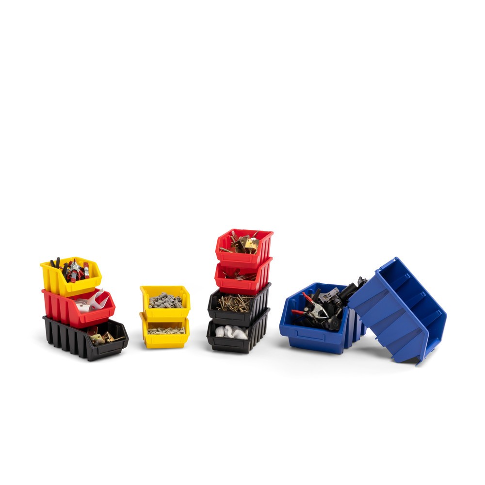 Produktabbildung Nr. 4: HEMMDAL Sichtlagerkasten-Set L, HxBxT 75 x 116 x 212 mm, blau, 24 Stk/VE