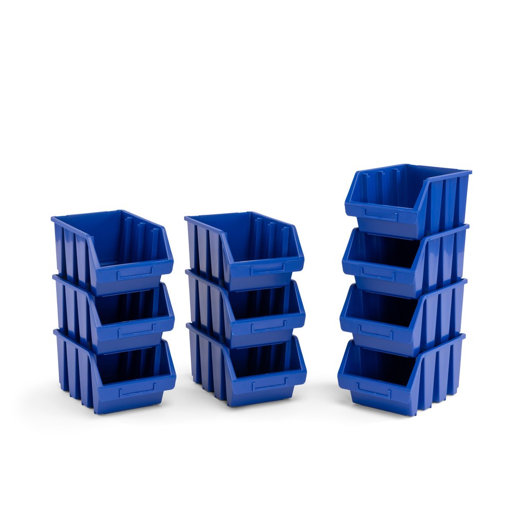 Produktabbildung Nr. 7: HEMMDAL Sichtlagerkasten-Set L, HxBxT 75 x 116 x 212 mm, blau, 24 Stk/VE