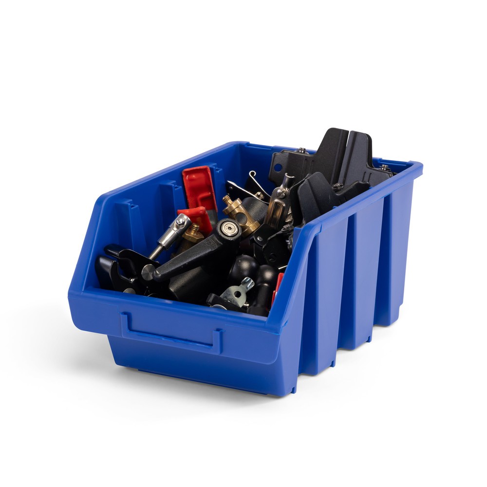 Produktabbildung Nr. 8: HEMMDAL Sichtlagerkasten-Set L, HxBxT 75 x 116 x 212 mm, blau, 24 Stk/VE