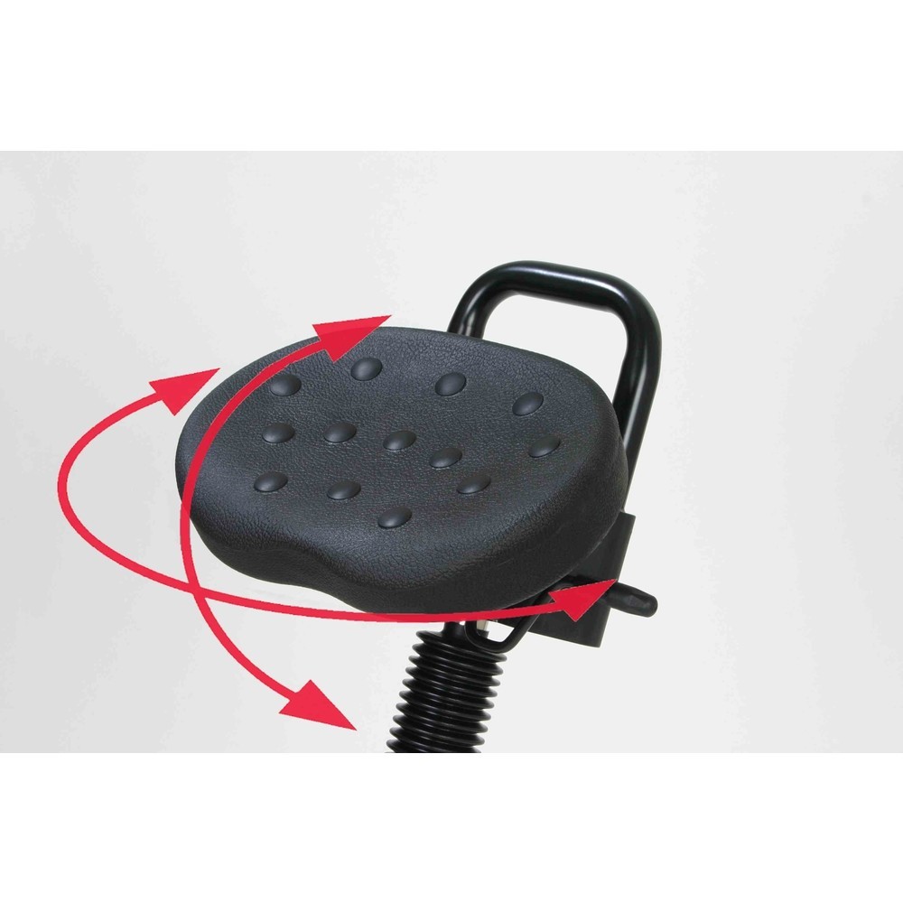 Produktabbildung Nr. 2: Siège assis-debout HEMMDAL, siège confort inclinable, hauteur d'assise 645-825 mm, poignée de transport
