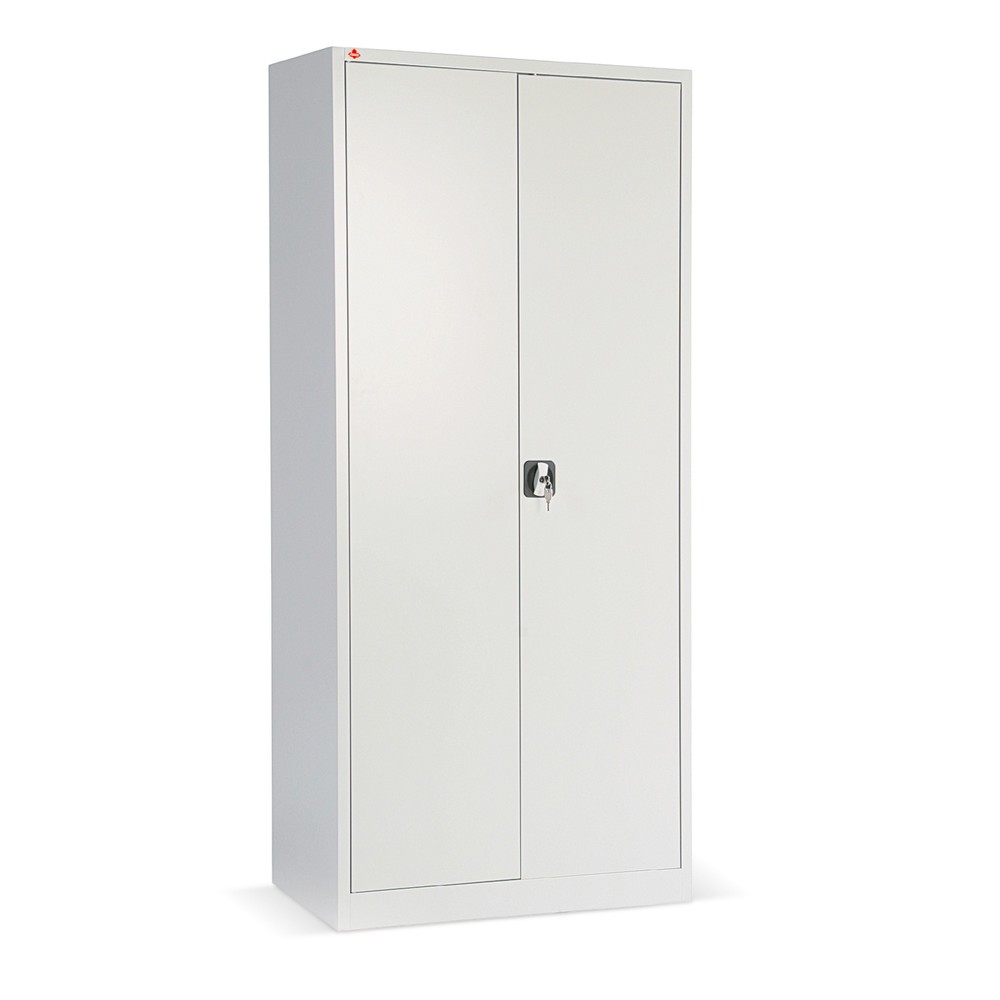 Produktabbildung Nr. 6: HEMMDAL Werkstatt-Flügeltürschrank, HxBxT 1.950 x 925 x 600 mm, lichtgrau/lichtgrau