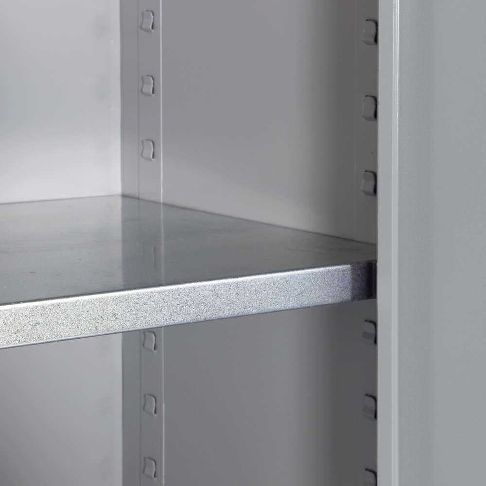Produktabbildung Nr. 4: HEMMDAL Werkstatt-Flügeltürschrank, HxBxT 1.950 x 925 x 600 mm, lichtgrau/lichtgrau