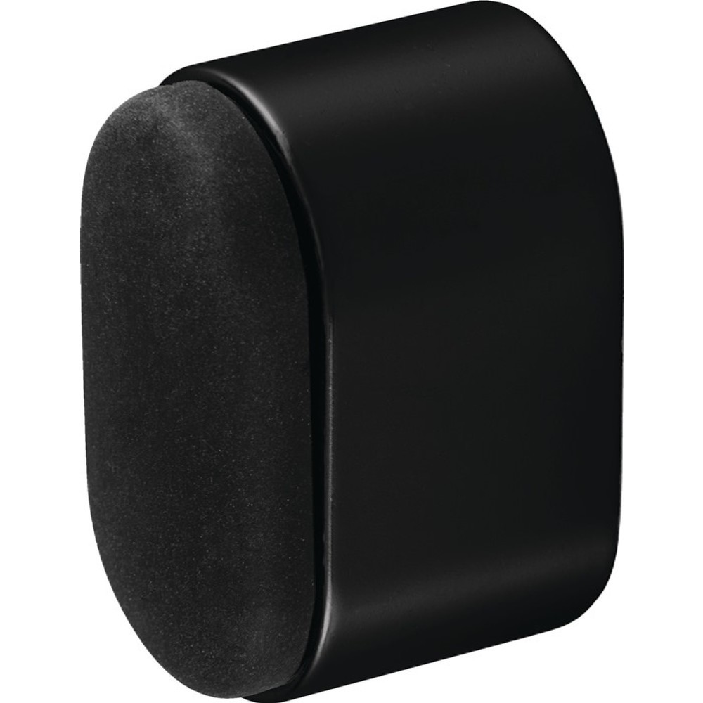 Illustration du produit: HERMETA Wandtürpuffer 4700 / 4702 / 4704, Länge 25 mm, Aluminium schwarz eloxiert