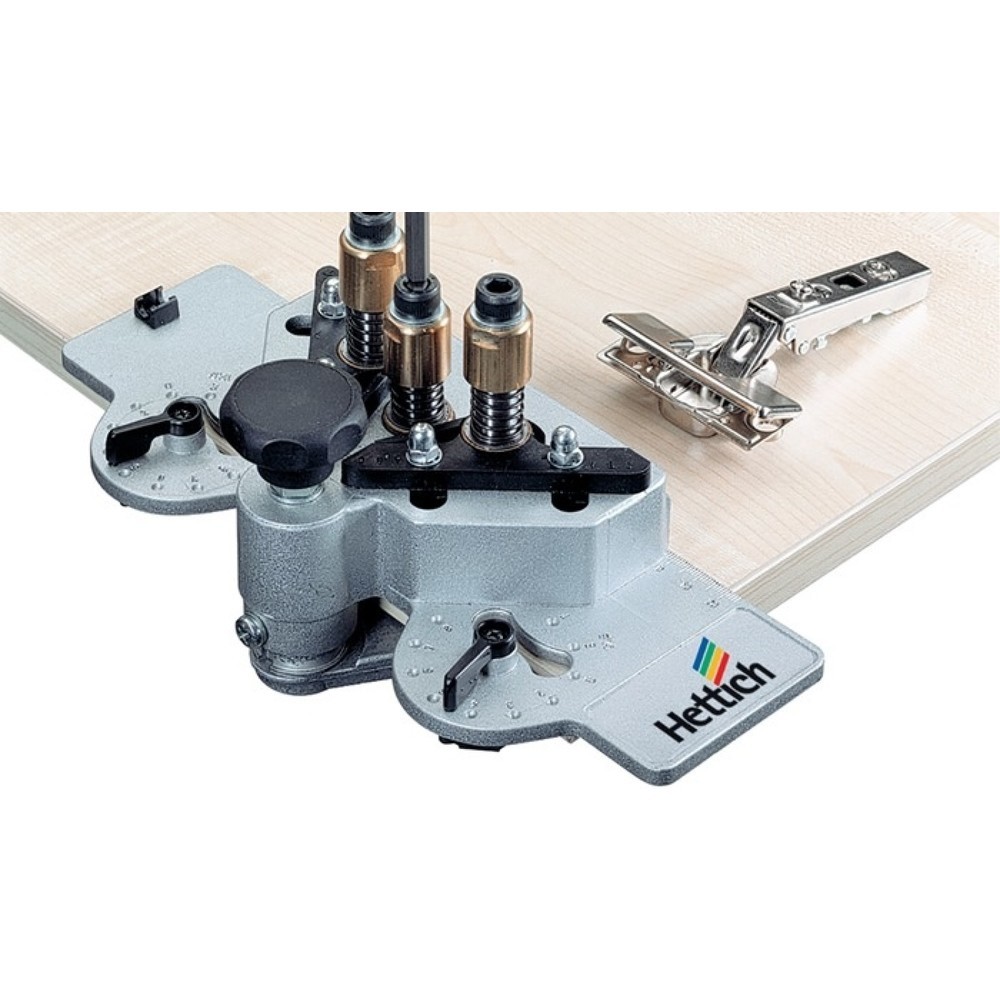 Illustration du produit: HETTICH Bohrlehre DrillJig Scharnier, SelektaPro 2000, 2035, Sensys, Intermat, SlideOn,
