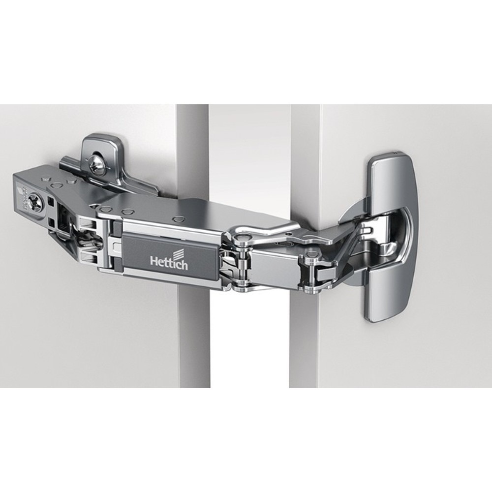Produktabbildung: HETTICH Weitwinkelscharnier Sensys 8657i, vorliegendSchnellmontage Flash, TH 54, vernickelt