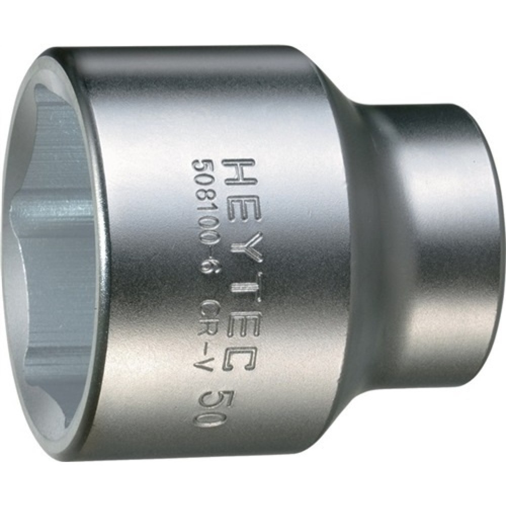 Produktabbildung: Steckschlüsseleinsatz 508100-6 3/4 Zoll 6-kant SW 19mm HEYTEC