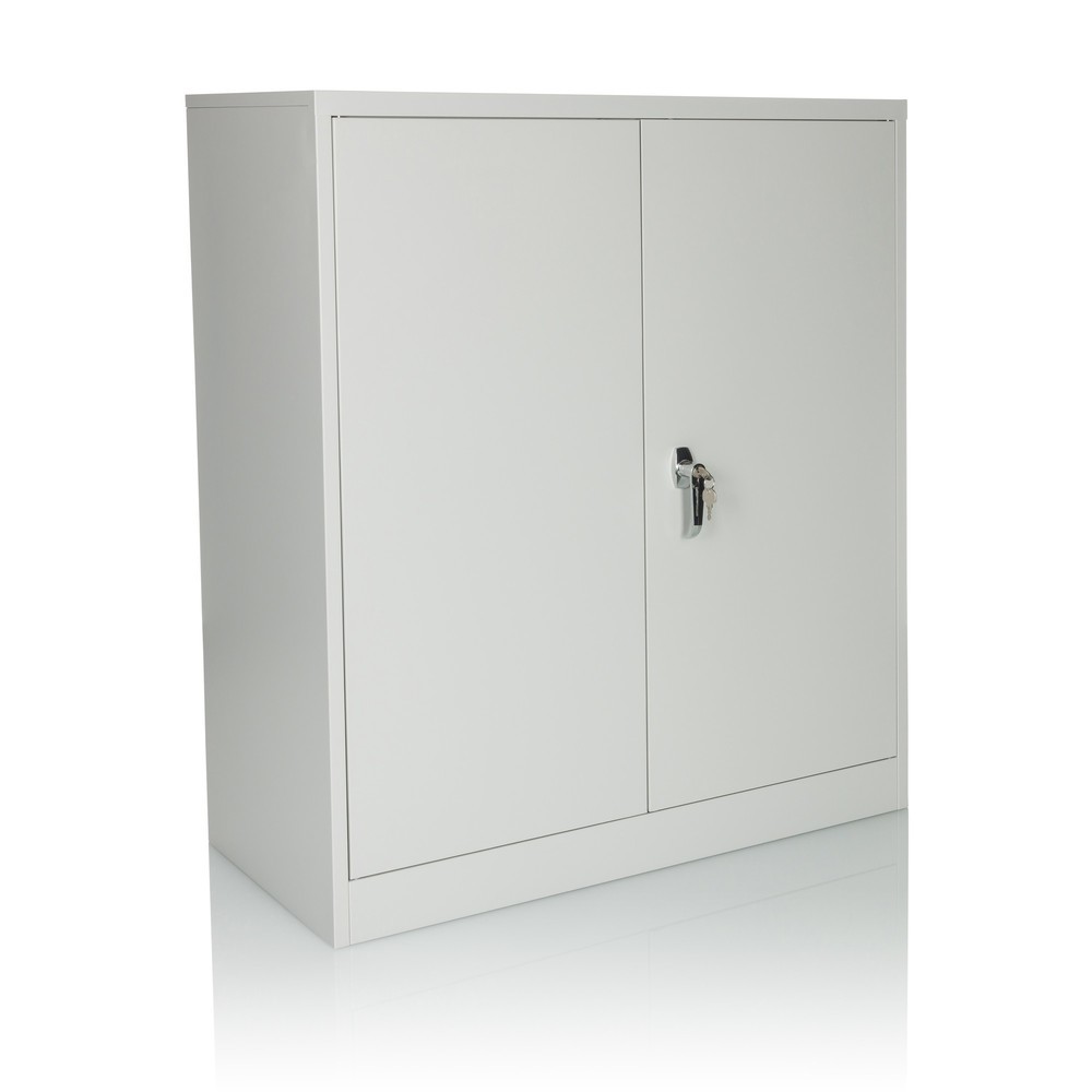 Produktabbildung Nr. 5: hjh OFFICE Aktenschrank COLOR AS 105 x 90 x 40 cm Metall, lichtgrau