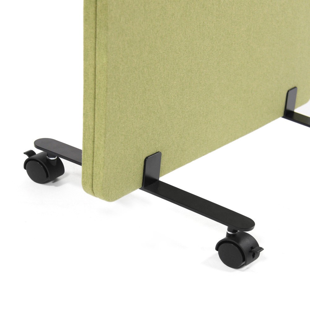 Produktabbildung Nr. 6: hjh OFFICE Mobiles Akustik-Trennwand-System FLEXMIUT 2er Set, grün
