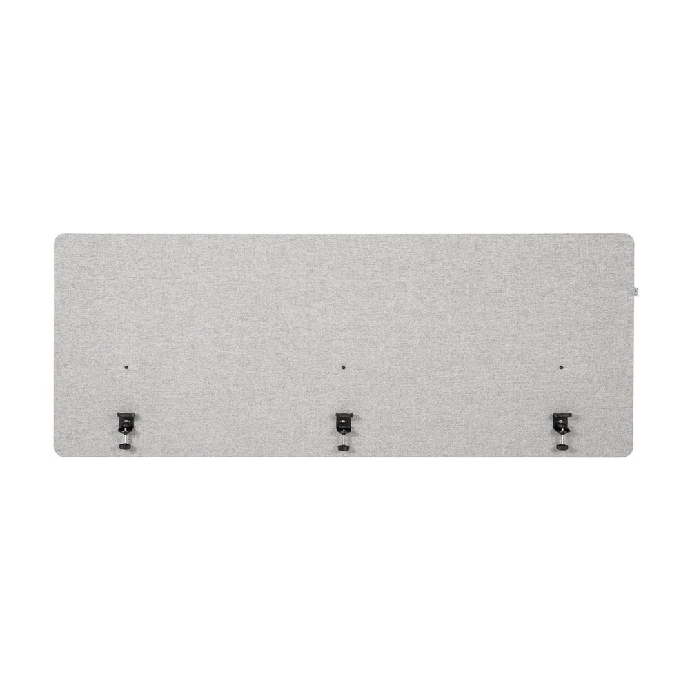 Produktabbildung Nr. 6: hjh OFFICE Akustik Tischtrennwand FLEXMIUT D 160 cm, hellgrau