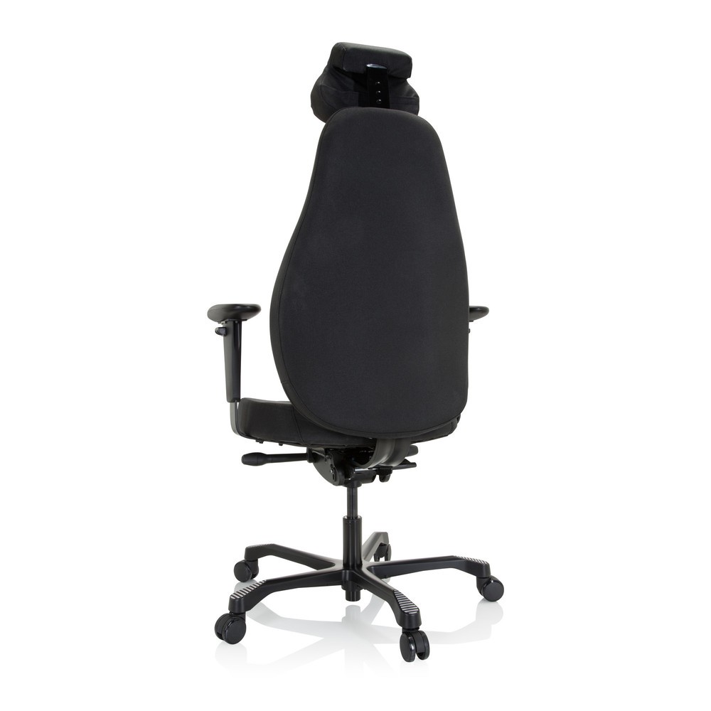 Produktabbildung Nr. 6: hjh OFFICE Arbeitsstuhl / Chefsessel RESISTIO XXL Stoff, schwarz