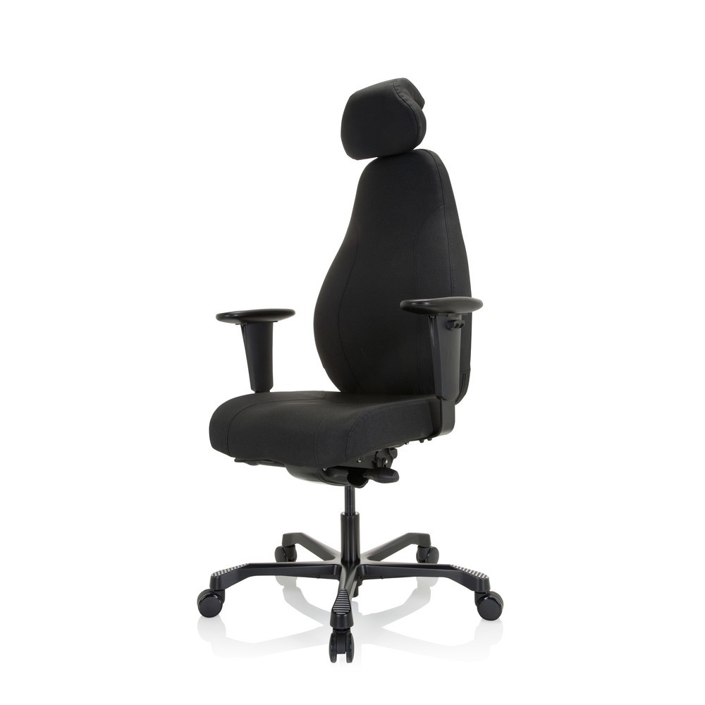 Produktabbildung Nr. 9: hjh OFFICE Arbeitsstuhl / Chefsessel RESISTIO XXL Stoff, schwarz