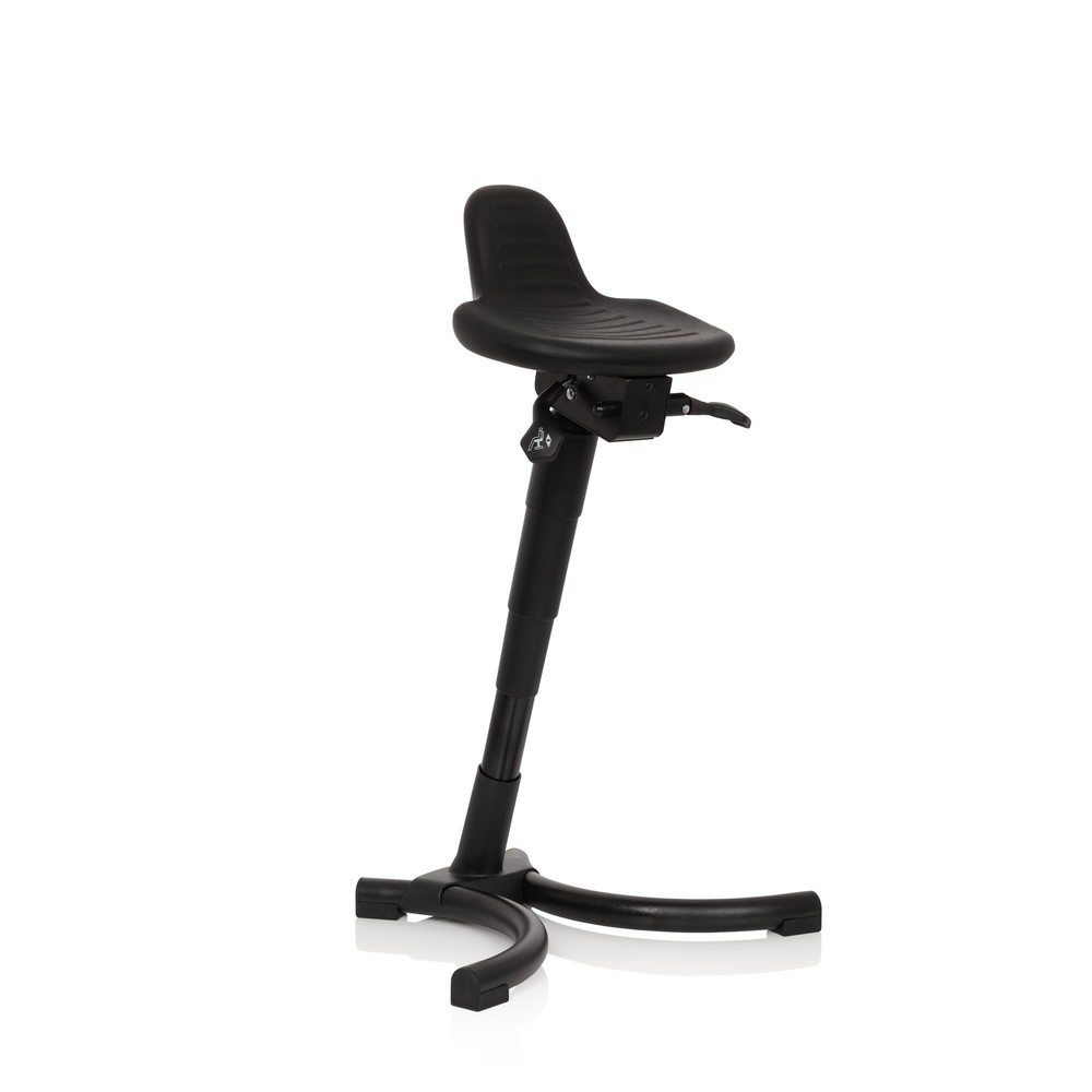 Produktabbildung Nr. 6: Assis debout / siège de travail hjh OFFICE TOP WORK 34 mousse PU, structure métallique, noir