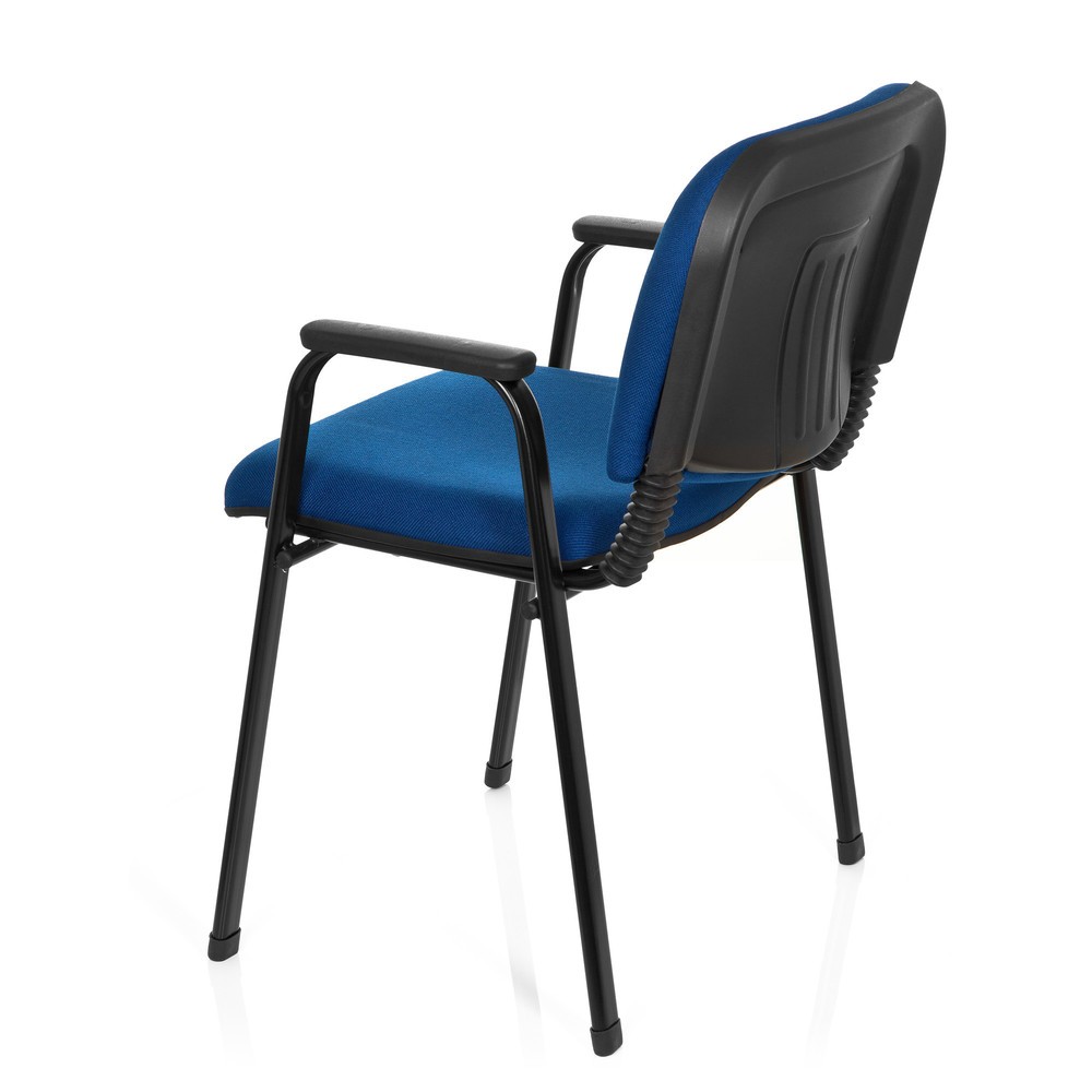 Produktabbildung Nr. 8: hjh OFFICE Besucherstuhl  XT 650, schwarz/blau