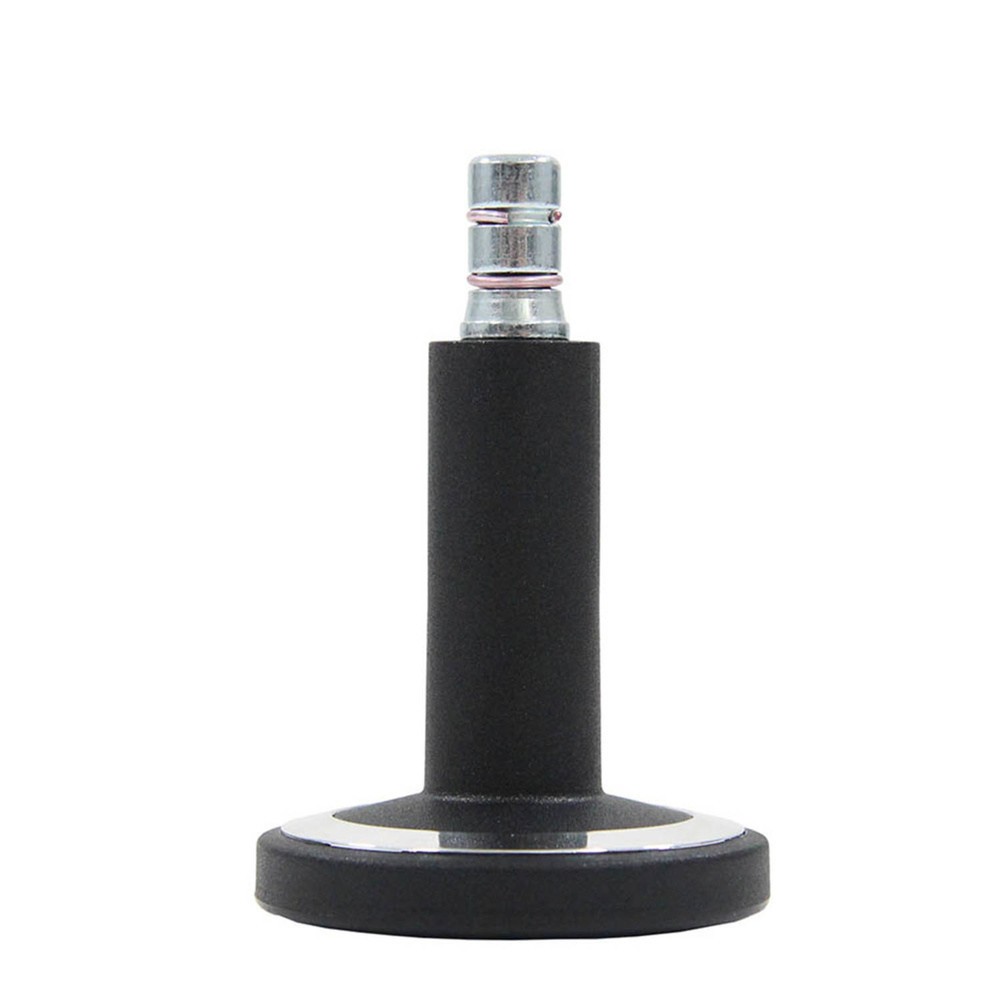 Produktabbildung: hjh OFFICE 5x Bodengleiter STATO-M Stift 11 mm / 60 mm Standfüsse, (5er Pack), schwarz/chrom