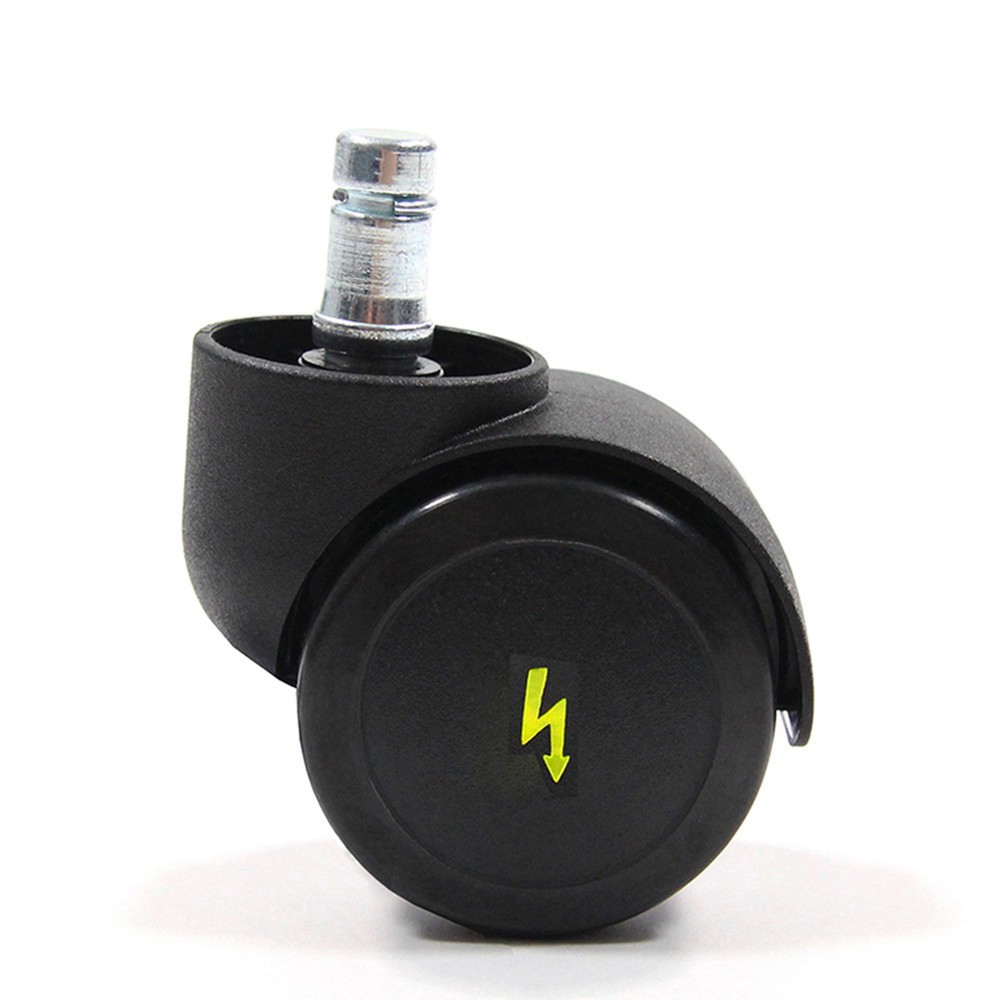 Produktabbildung Nr. 2: hjh OFFICE 5x Hartbodenrollen ROLO ESD 10 mm / 50 mm (5er Pack), elektrisch leitfähig
