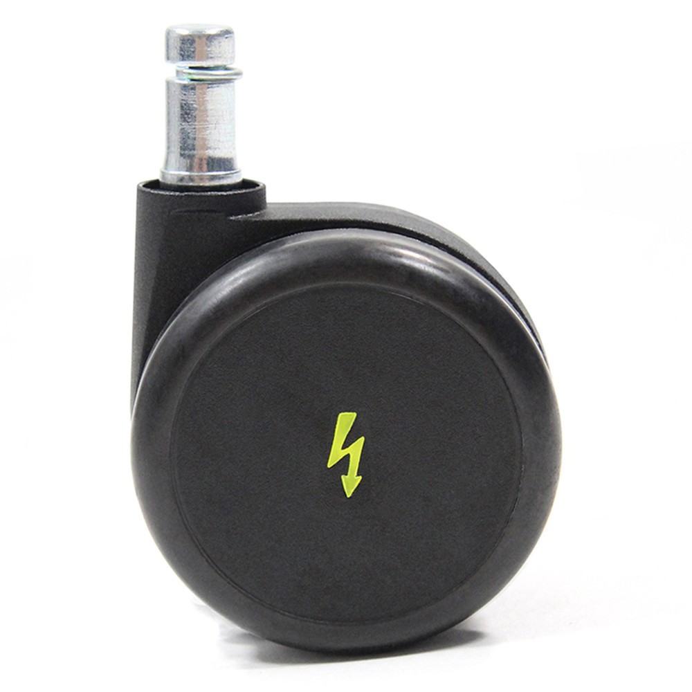 Produktabbildung Nr. 2: hjh OFFICE 5x Hartbodenrollen ROLO ESD 11 mm / 65 mm (5er Pack), elektrisch leitfähig