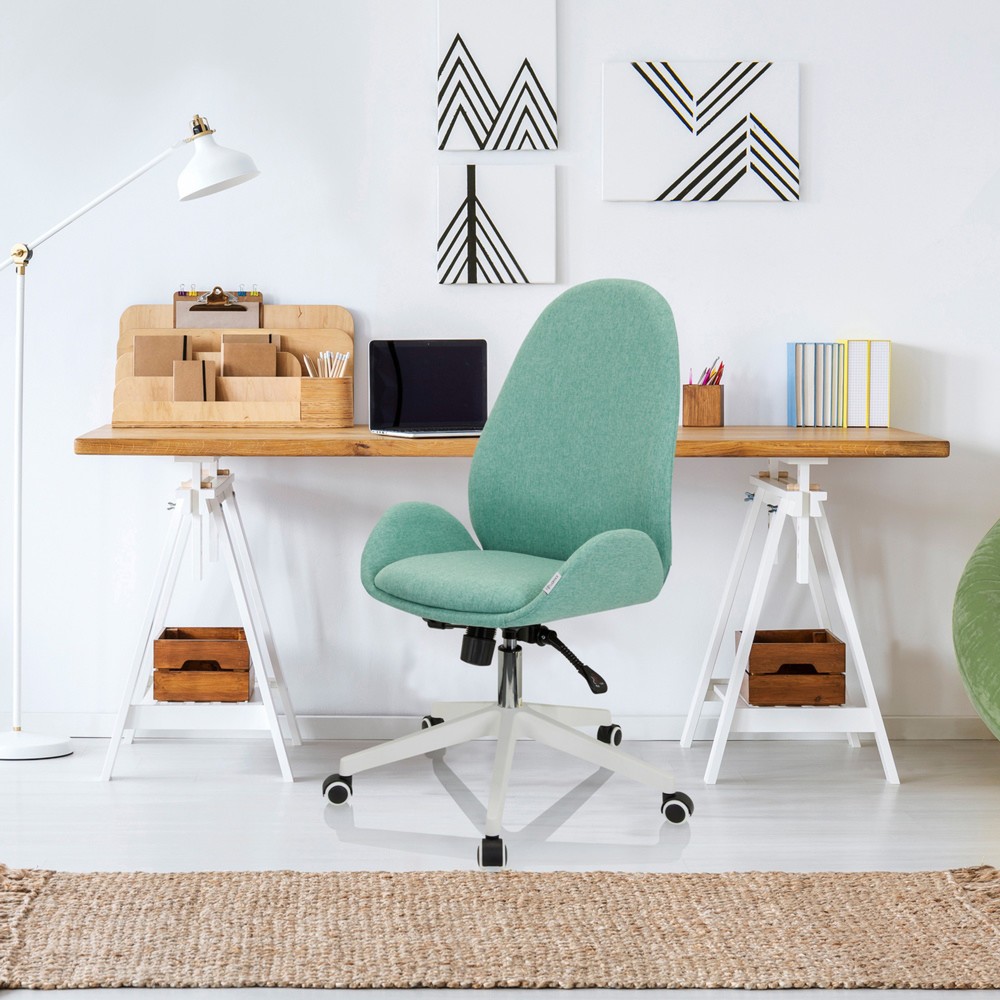 Produktabbildung Nr. 5: hjh OFFICE Bürostuhl / Drehstuhl AVEA I Stoff, aqua