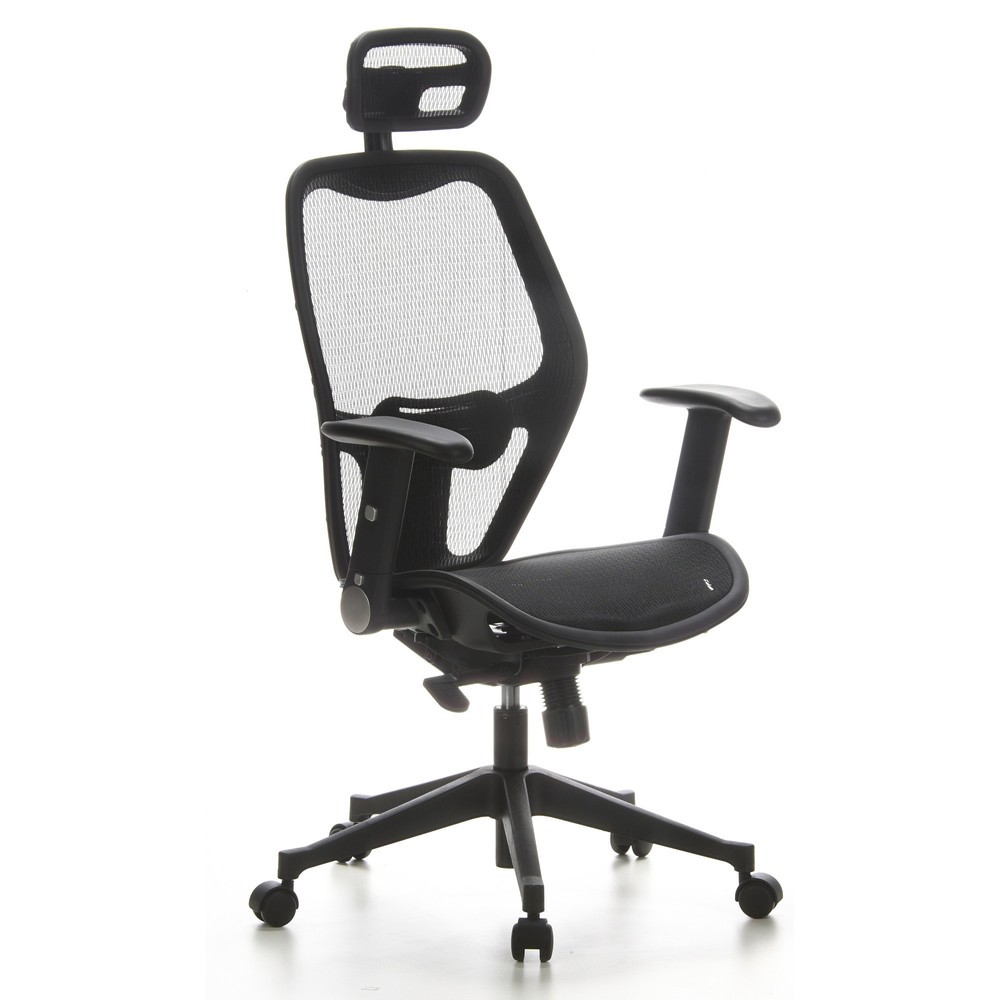 Produktabbildung Nr. 2: Siège de bureau / fauteuil de direction hjh OFFICE AIR PORT maille, noir