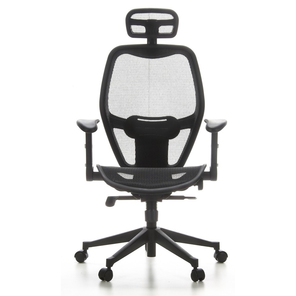 Illustration du produit: Siège de bureau / fauteuil de direction hjh OFFICE AIR PORT maille, noir