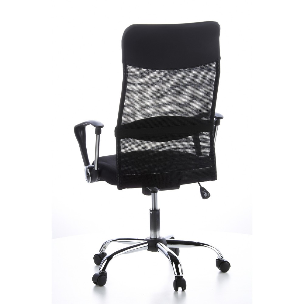 Produktabbildung Nr. 6: hjh OFFICE Bürostuhl / Chefsessel ARIA HIGH Stoff, schwarz