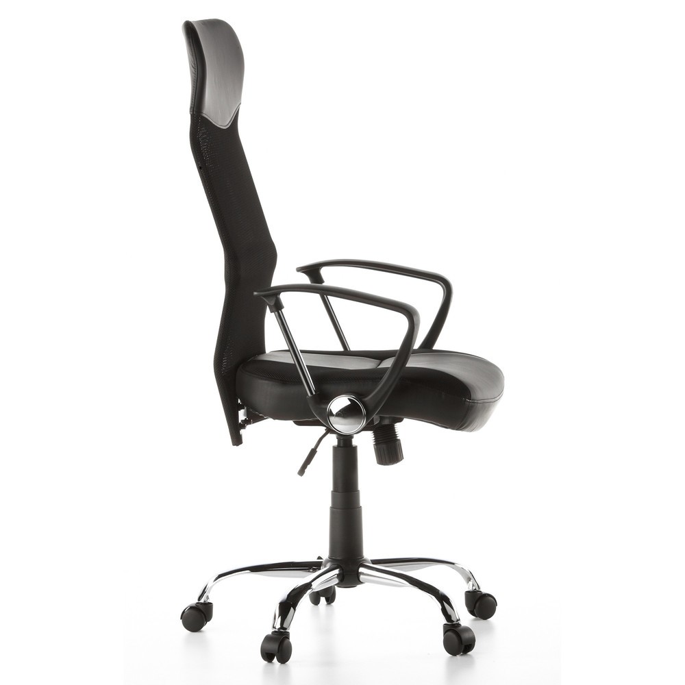 Produktabbildung Nr. 3: hjh OFFICE Bürostuhl / Chefsessel ARTON 20 Kunstleder/Netzstoff, schwarz