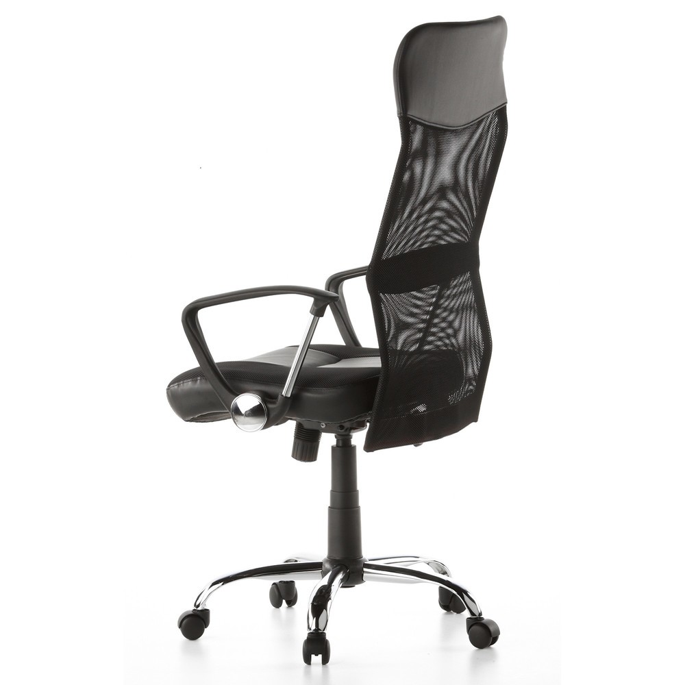 Produktabbildung Nr. 7: hjh OFFICE Bürostuhl / Chefsessel ARTON 20 Kunstleder/Netzstoff, schwarz