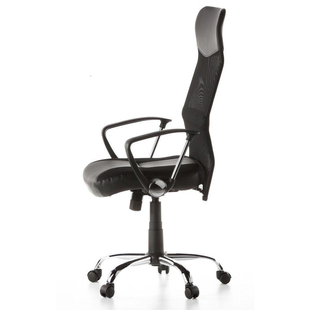 Produktabbildung Nr. 8: hjh OFFICE Bürostuhl / Chefsessel ARTON 20 Kunstleder/Netzstoff, schwarz