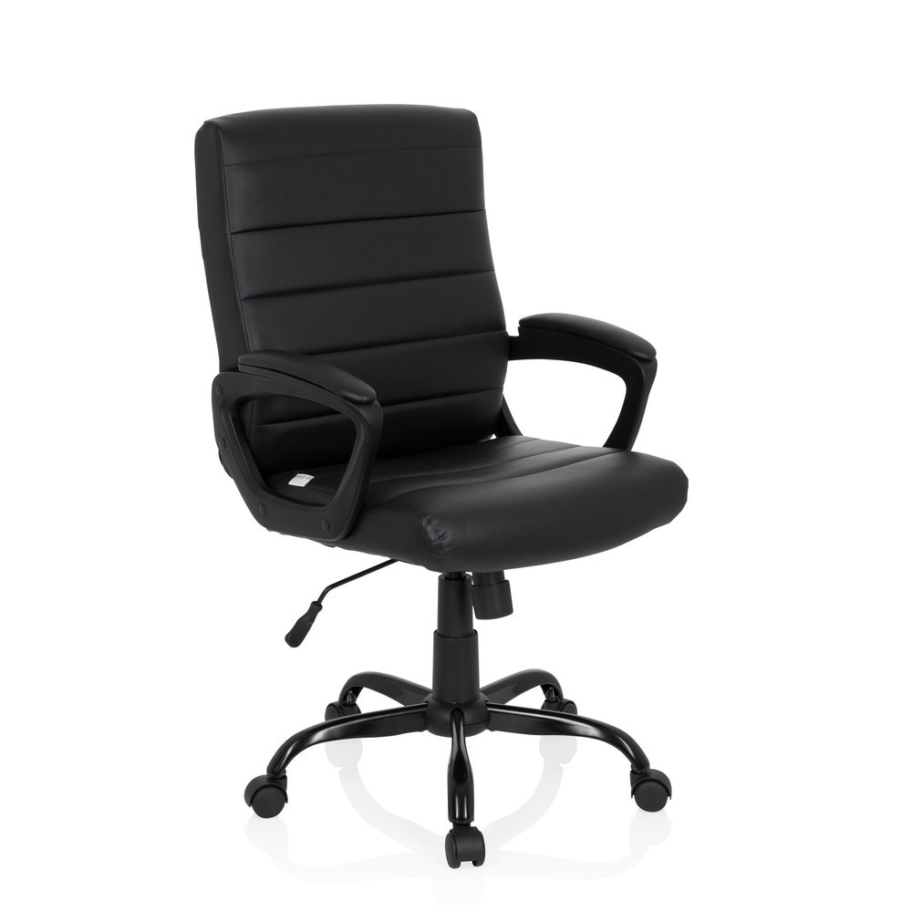 Produktabbildung Nr. 2: hjh OFFICE Bürostuhl / Chefsessel ERGOSMOOTH BIG PU Kunstleder, schwarz