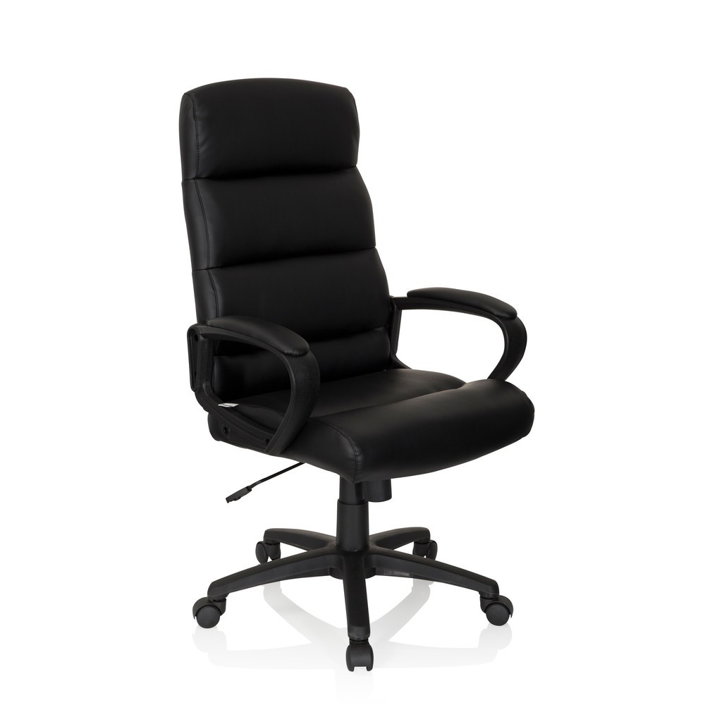 Produktabbildung Nr. 2: hjh OFFICE Bürostuhl / Chefsessel FUTURA 100 PU Kunstleder, schwarz