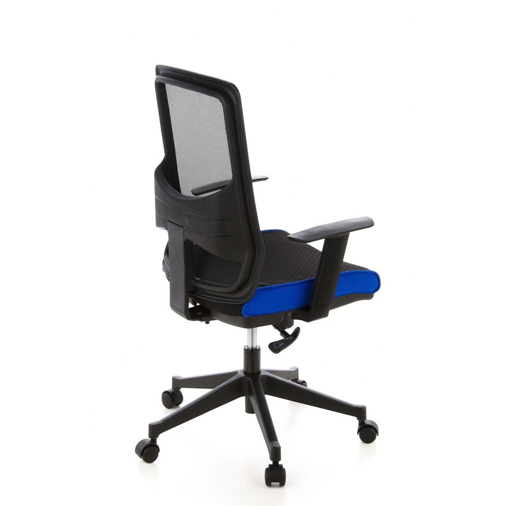 Produktabbildung Nr. 4: Siège de bureau / fauteuil de direction hjh OFFICE LAVITA tissu, noir/bleu