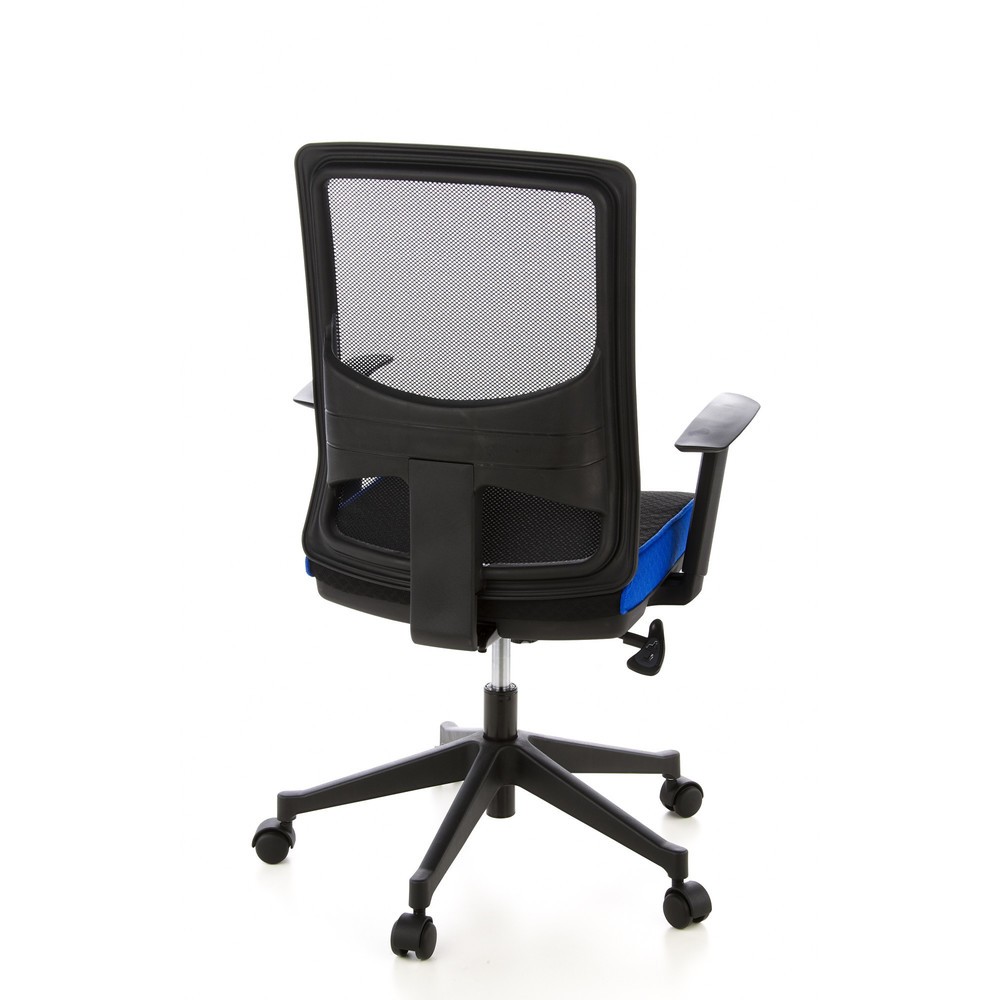 Produktabbildung Nr. 5: Siège de bureau / fauteuil de direction hjh OFFICE LAVITA tissu, noir/bleu