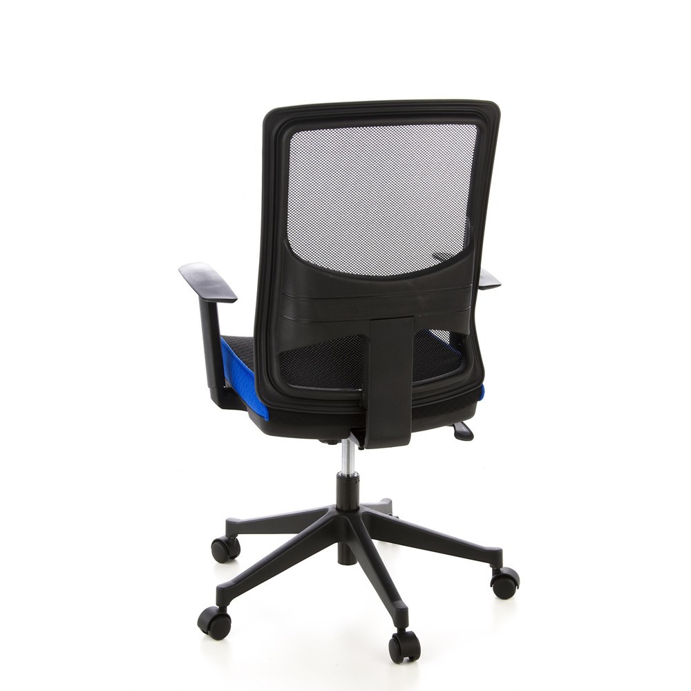 Produktabbildung Nr. 6: Siège de bureau / fauteuil de direction hjh OFFICE LAVITA tissu, noir/bleu
