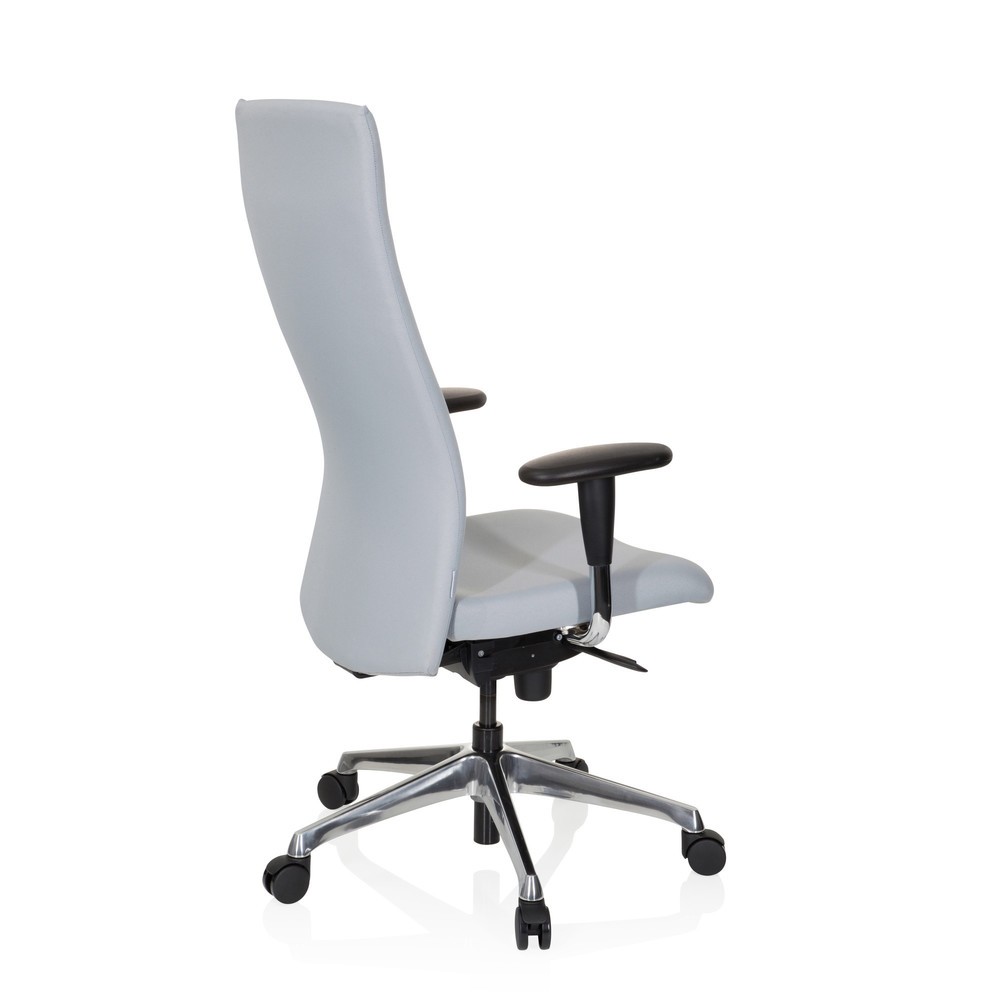 Produktabbildung Nr. 4: hjh OFFICE Bürostuhl / Chefsessel OFFICE TEC Stoff, grau