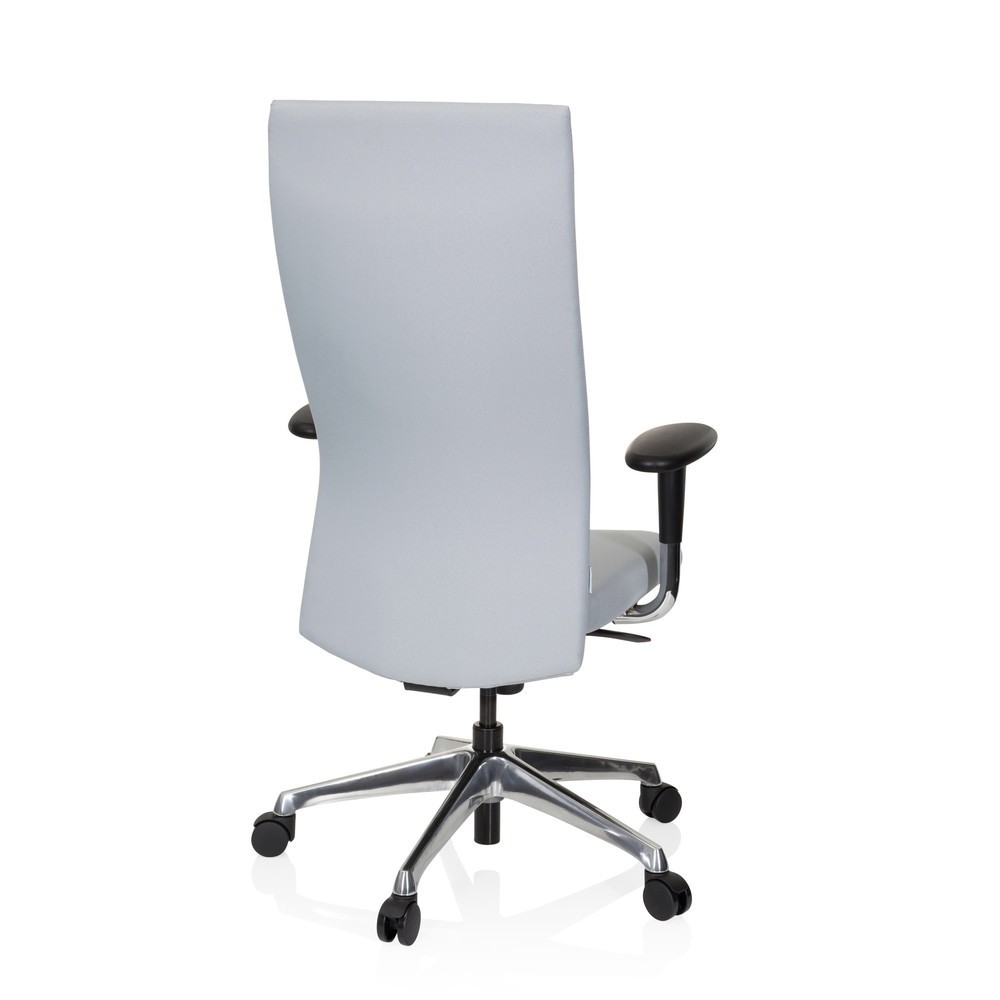 Produktabbildung Nr. 5: hjh OFFICE Bürostuhl / Chefsessel OFFICE TEC Stoff, grau