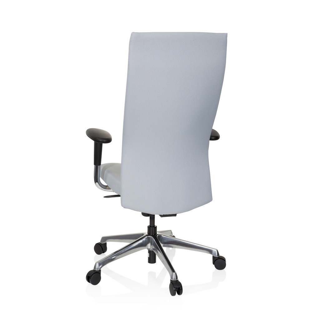 Produktabbildung Nr. 6: hjh OFFICE Bürostuhl / Chefsessel OFFICE TEC Stoff, grau