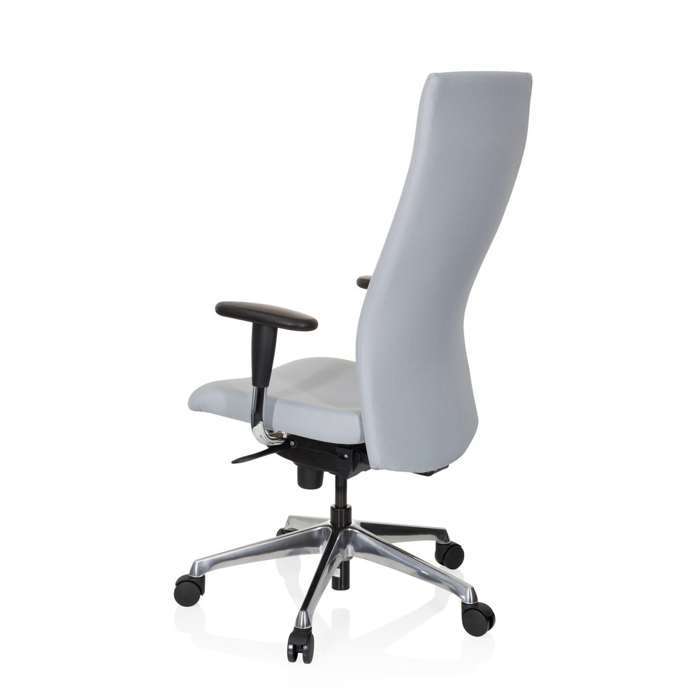 Produktabbildung Nr. 7: hjh OFFICE Bürostuhl / Chefsessel OFFICE TEC Stoff, grau