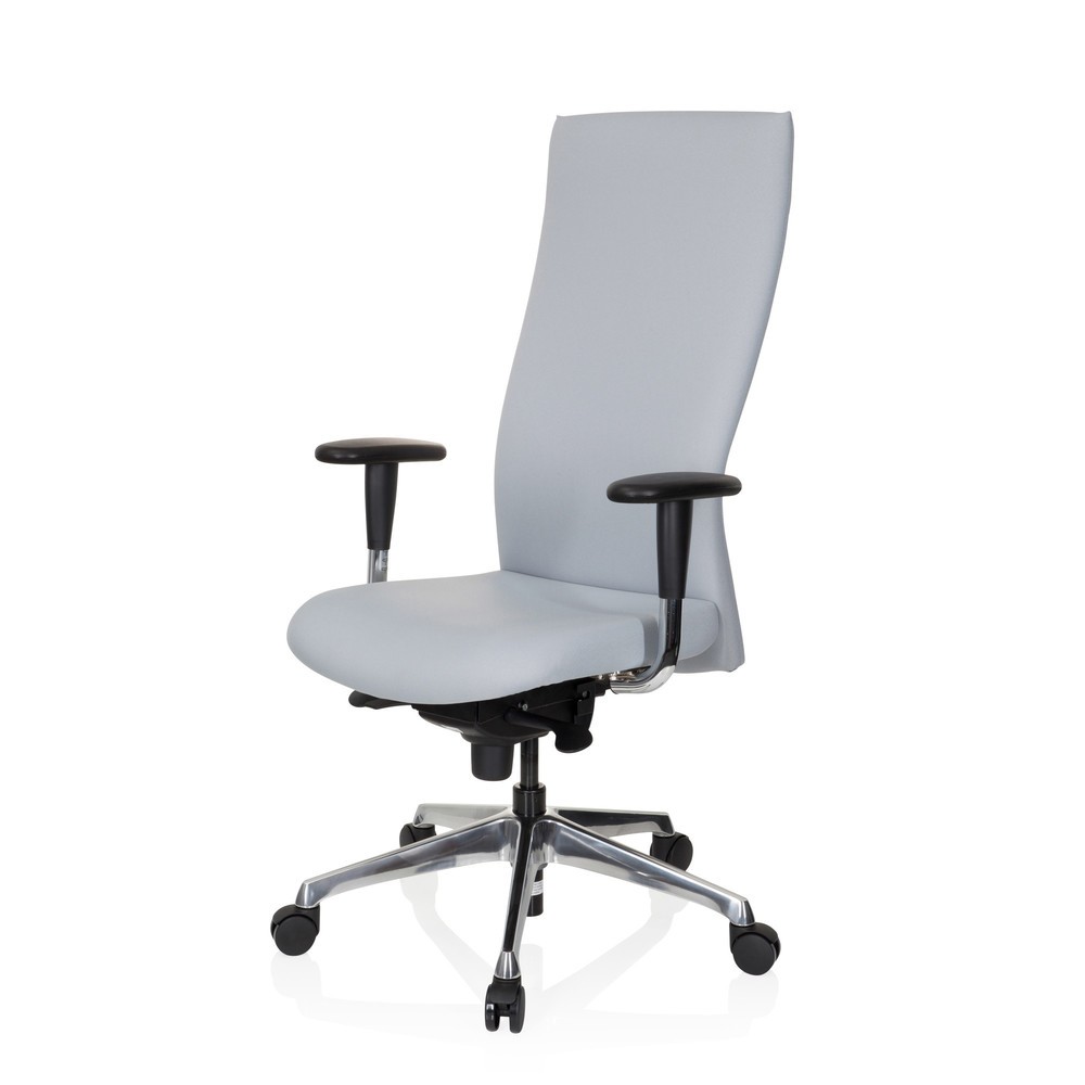 Produktabbildung Nr. 9: hjh OFFICE Bürostuhl / Chefsessel OFFICE TEC Stoff, grau