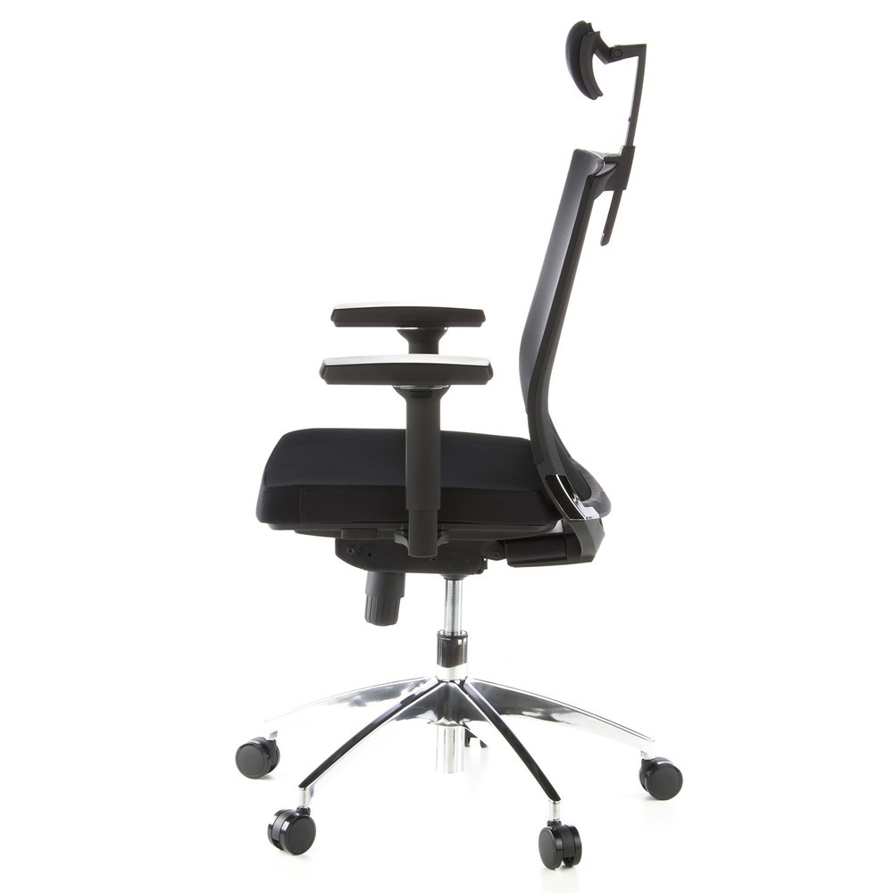 Produktabbildung Nr. 8: hjh OFFICE Bürostuhl / Chefsessel PORTO MAX Stoff, schwarz