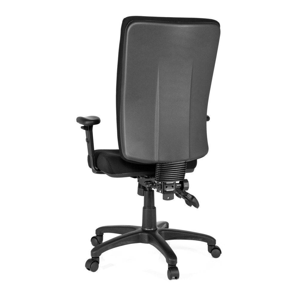 N° de l'image du produit 6 : Siège de bureau / fauteuil de direction hjh OFFICE ZENIT HIGH tissu, noir