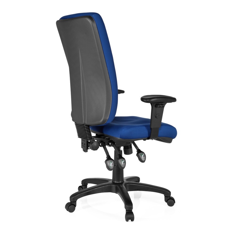 Produktabbildung Nr. 4: Siège de bureau / fauteuil de direction hjh OFFICE ZENIT HIGH tissu, bleu
