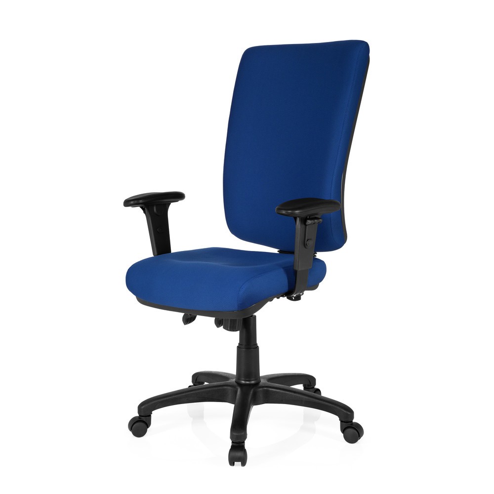 Produktabbildung Nr. 9: Siège de bureau / fauteuil de direction hjh OFFICE ZENIT HIGH tissu, bleu