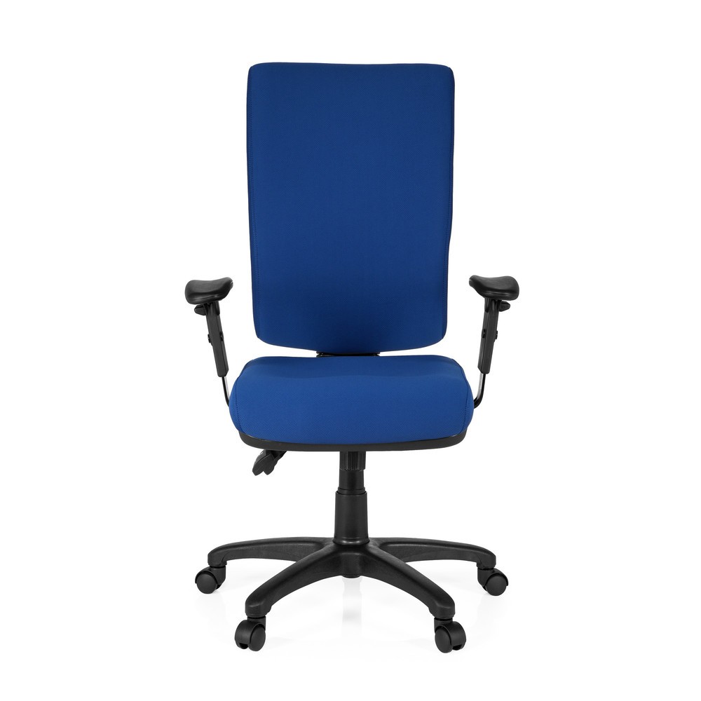 Illustration du produit: Siège de bureau / fauteuil de direction hjh OFFICE ZENIT HIGH tissu, bleu