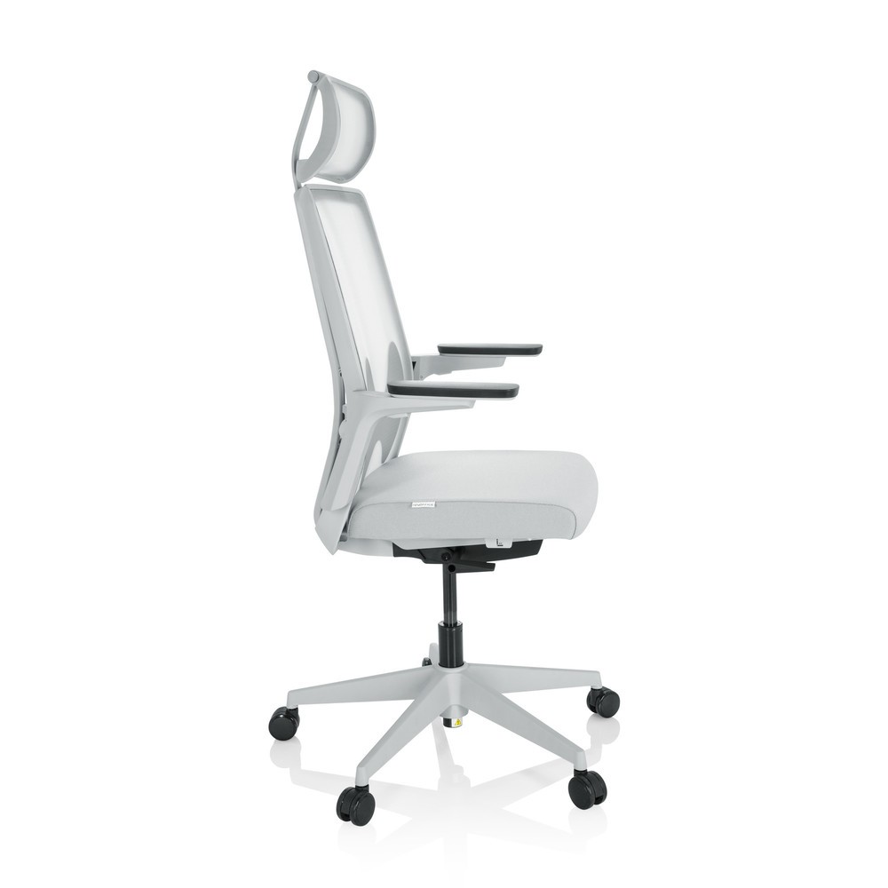Produktabbildung Nr. 3: hjh OFFICE Bürostuhl / Drehstuhl ARCEO W Stoff/Netzstoff, grau