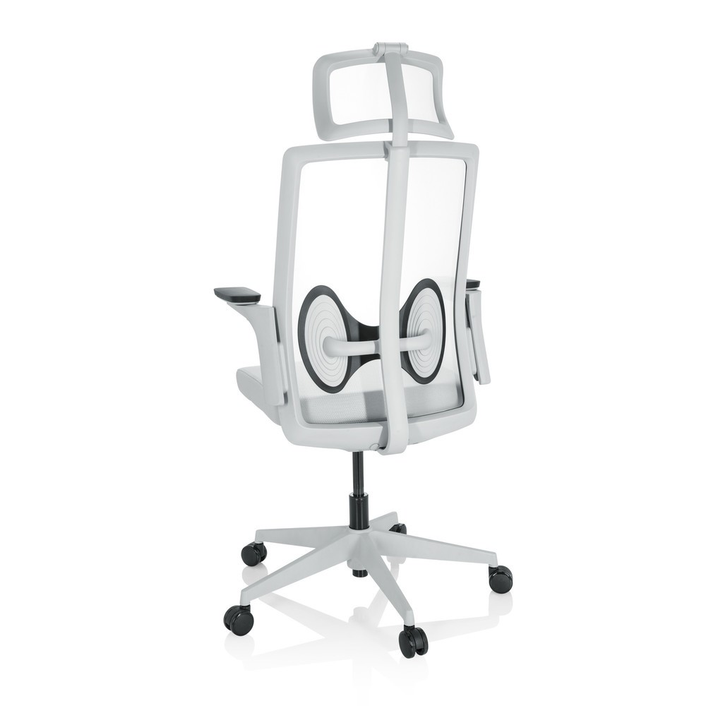 Produktabbildung Nr. 6: hjh OFFICE Bürostuhl / Drehstuhl ARCEO W Stoff/Netzstoff, grau
