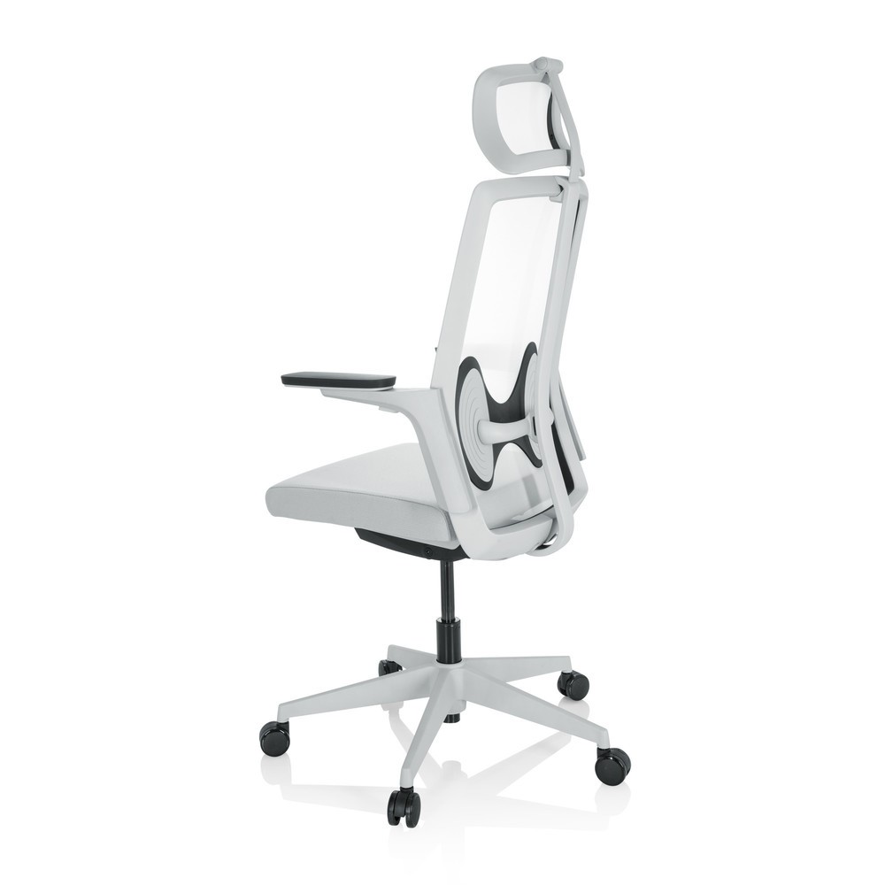 Produktabbildung Nr. 7: hjh OFFICE Bürostuhl / Drehstuhl ARCEO W Stoff/Netzstoff, grau
