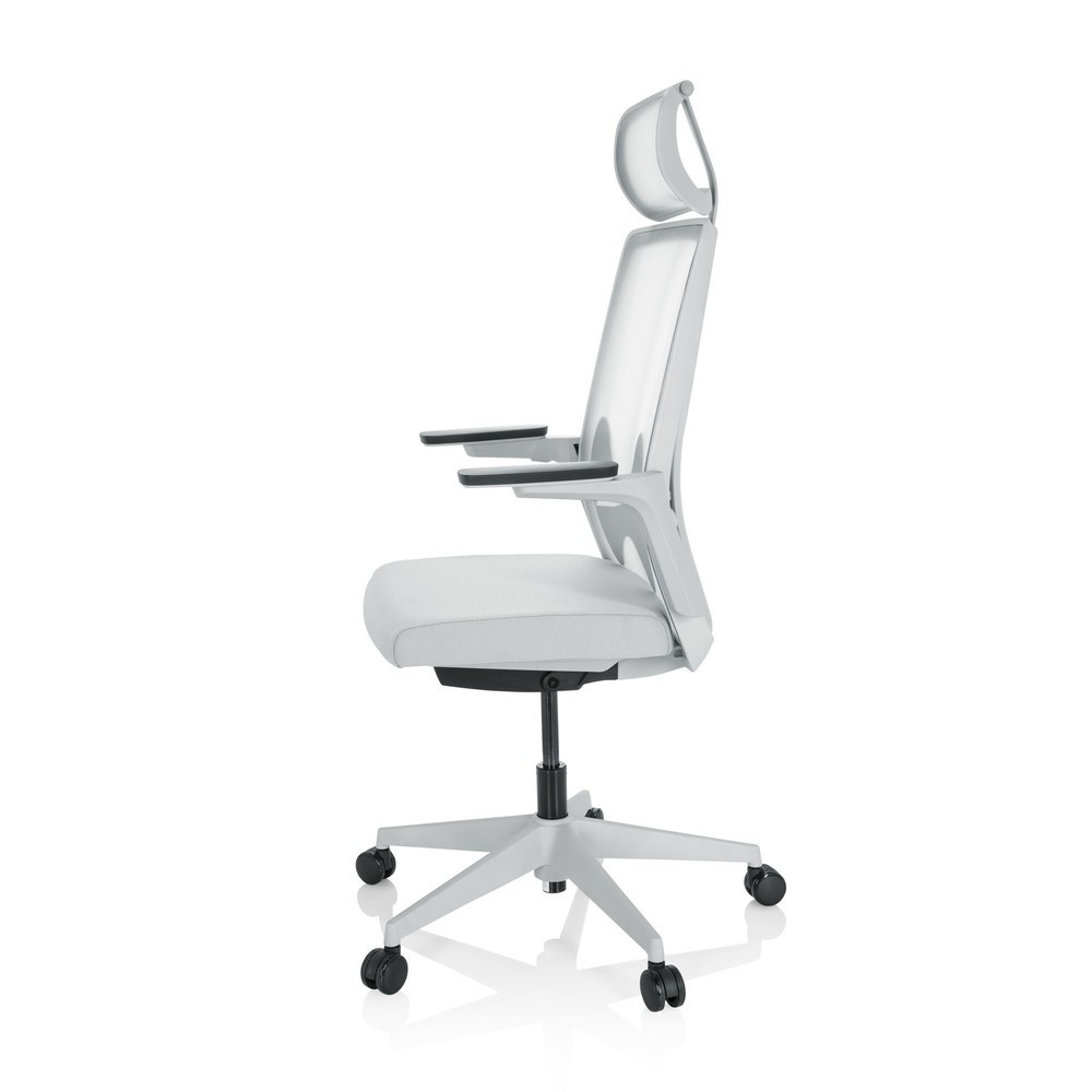 Produktabbildung Nr. 8: hjh OFFICE Bürostuhl / Drehstuhl ARCEO W Stoff/Netzstoff, grau